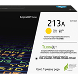 HP 213A Yellow Original LaserJet Toner Cartridge, W2132A